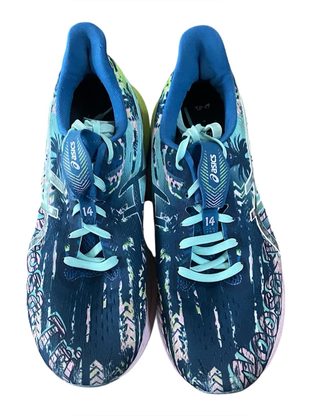 Asics Noosa Tri 14 Tropical Lake Drive Women's 10 Running Shoes - Picture 3 of 9